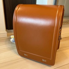 Tsuchiya Kaban Premium Camel Randoseru Unisex Edition