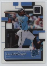 2022 Panini Chronicles Clearly Donruss Purple /25 Bryan De La Cruz #67 uk2