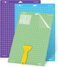 HTVRONT Cutting Mats Compatible with Cricut Joy Xtra, 3 Pack Cutting Mats 8.5"x1