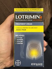Lotrimin AF Jock Itch Antifungal Jock Itch and Athlete's Foot Cream 0.42 Ounce