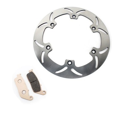 316mm Rear Brake Rotor and Pads for Honda GL 1500 C CT Valkyrie Tourer 1997-2003