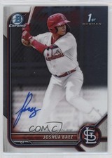 2022 Bowman Chrome Prospect Auto Joshua Baez #CPA-JB Auto fc1