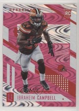 2017 Panini Unparalleled Pink Ibraheim Campbell #47 0g4