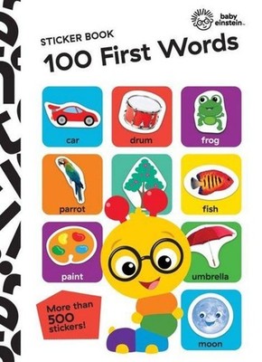Baby Einstein: 100 First Words Sticker Book, Pi Kids