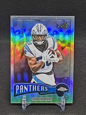 2025 Topps Chrome Football Chuba Hubbard Refractor 1975-5 Panthers NFL Throwback
