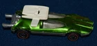 Vintage 1969 Mattel Hot Wheels Swingin' Wing Redline Green