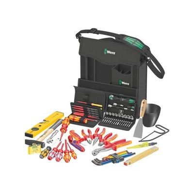 Wera Werkzeugsatz 2go E 1 für Elektroinstallateure 73-teilig