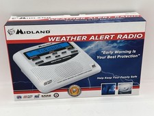 MIDLAND WEATHER ALERT RADIO WR120B Brand New Sealed
