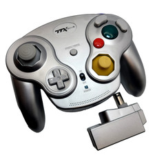Silver WaveDash Wireless GameCube Controller ...