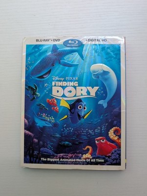 Finding Dory (Blu-ray + DVD + Bonus) Disney Pixar Movie With Slipcover