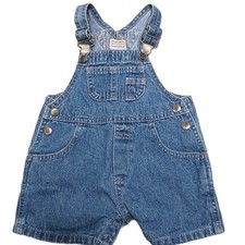 Vintage Arizona Jean Co Baby Denim Shortalls ...