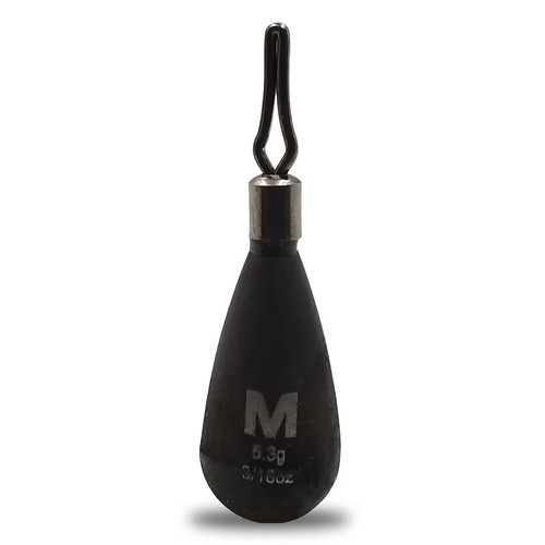 Mustad TitanX Teardrop Drop Shot Weight (2-3 Pk) - Picture 3 of 4