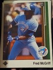 Photo of 1989 Upper Deck #572 Fred McGriff Toronto Blue Jays Baseball Card