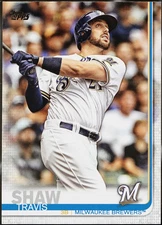 2019 Topps Baseball Travis Shaw #676 VG
