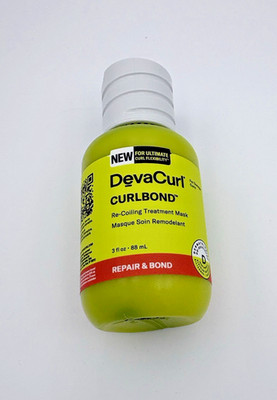 DevaCurl CURLBOND Re-Coiling Treatment Mask Travel size 3 fl.oz / 88 ml - New