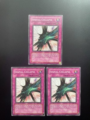 Yugioh Spatial Collapse IOC-051 1st Edition Common LP/MP X3