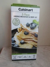 NEW Cuisinart 8-Piece Griddle Breakfast and Crepe Set - GREAT FOR BREAKFAST