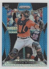 2019 Panini Prizm Tier III Blue Mojo Prizm 392/399 Austin Wynns #278 tj0