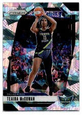 2024 Panini Basketball WNBA Prizm Teaira McCowan Ice #105 Dallas Wings