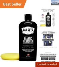 User-Friendly 8 Oz Plastic Restorer Safe, Effective Auto Detailing Formula