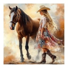Horse Diamond Painting Kits for Adults, Diamond Art Kits for Beginners, 5D