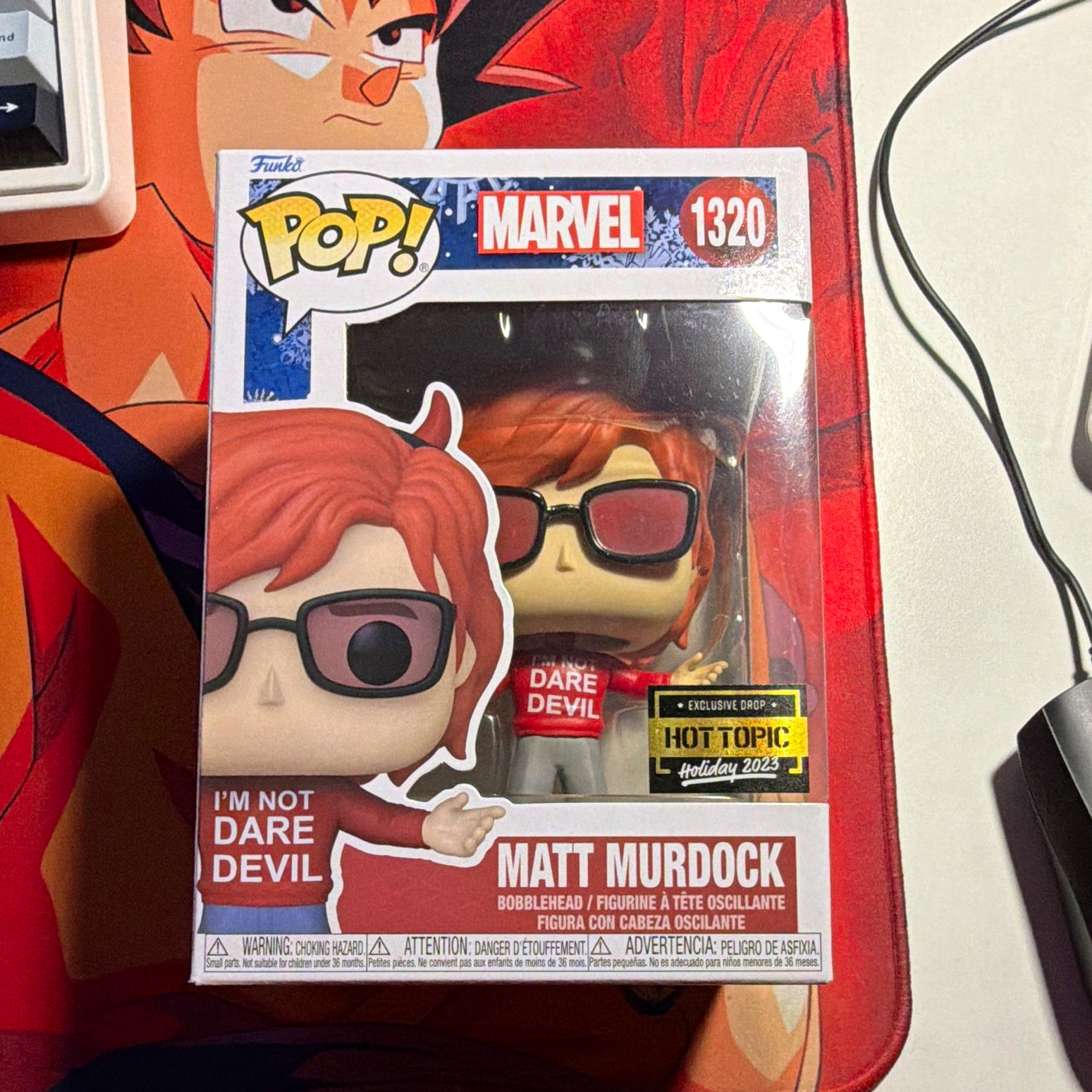 Funko Pop! Marvel Matt Murdock #1320 Hot Topic Exclusive Standard Vinyl 2023