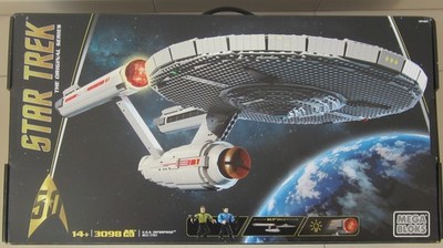 MEGA BLOKS  DPH83 STAR TREK  NCC-1701 U.S.S. Enterprise Raumschiff Neu OVP