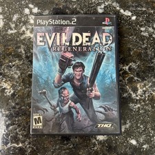 Evil Dead Regeneration (Sony PlayStation 2 PS2, 2005) CIB Tested NICE!