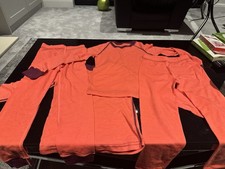 Kids Merino Wool Thermal Base Layer Set Long Sleeve Top and Bottom