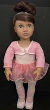 Our Generation Sydney Lee Deluxe Doll 18-inch-tall Brown Hair Green Eyes