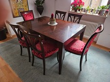 Esstisch Eleganza vom ital. Hersteller Selva mit 6 Stühlen