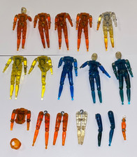 vintage Mego Micronauts TIME TRAVELER PARTS LOT 260 legs waists chest back arms