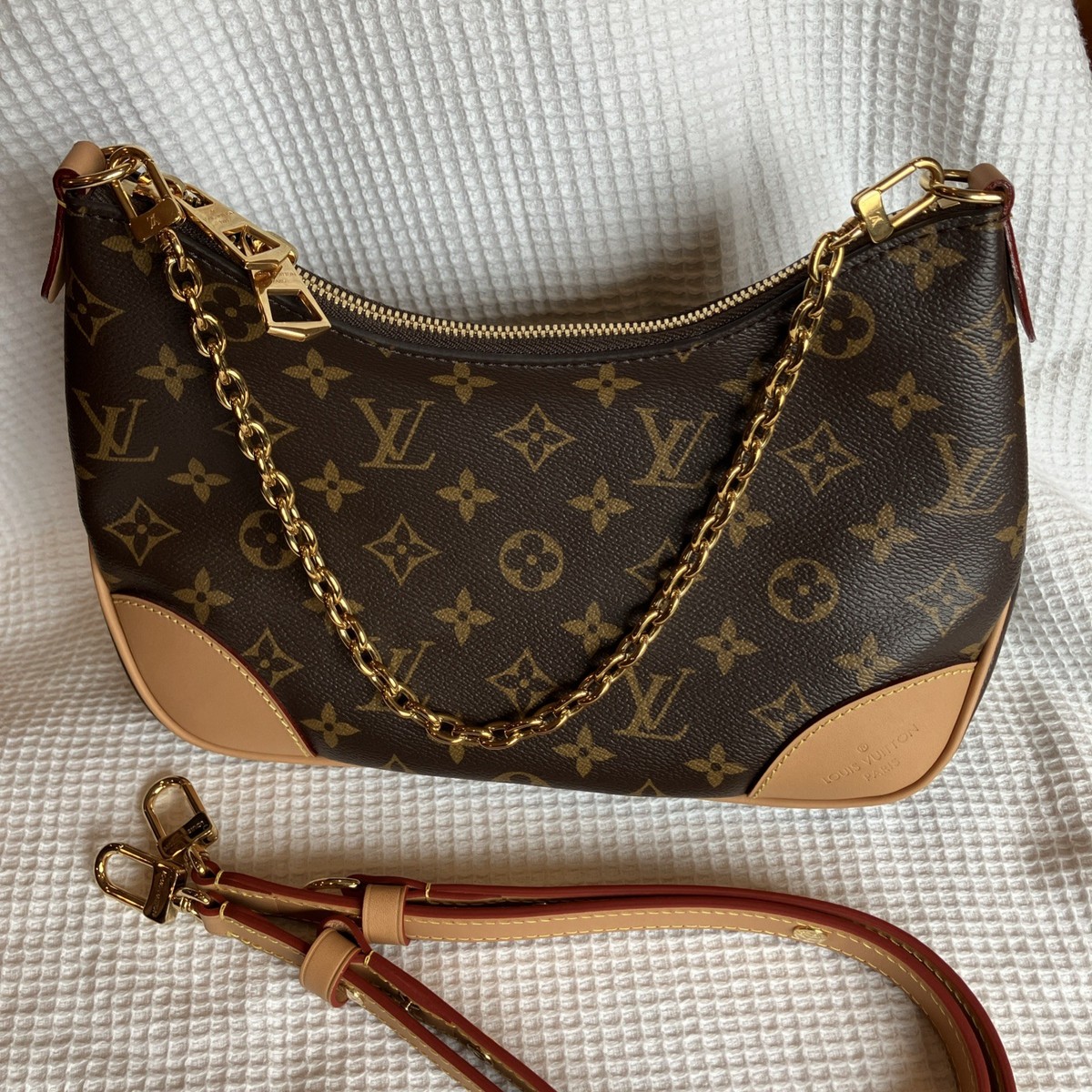 LOUIS VUITTON ネメスコート LOUIS VUITTON Boulogne NM Monogram Natural Bag M45832 | eBay