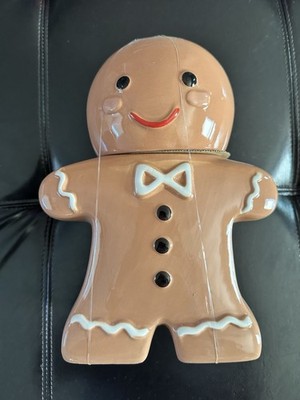 Ceramic Ginger Bread Man Cookie Jar