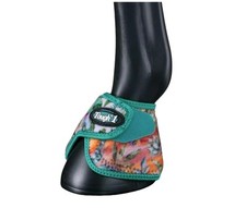 Horse Protective "No Turn" Bell Boots - Cactus Print - Small