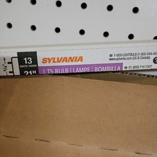 25 PACK : Sylvania 13W 21 Inch T5 Fluorescent Tube Light Bulb F13T5/841