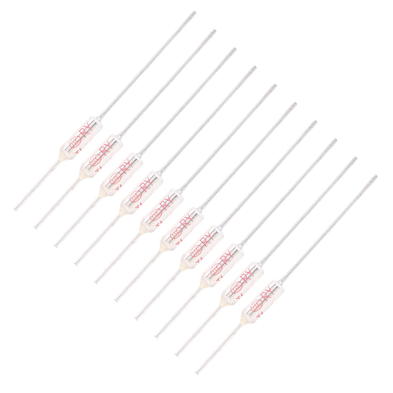 113℃ 10pcs Metal Shell Thermal Cutoff 250VAC 10A Temperature TF 72 LW