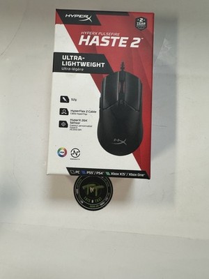 HyperX Pulsefire Haste 2 Kabelgebundene Gaming Maus RGB 26K DPI PC PS5 Xbox Neu
