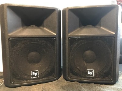 Paar EV Electro-Voice SX300 12'' Passive PA-Lautsprecher 300 W je 8 Ohm