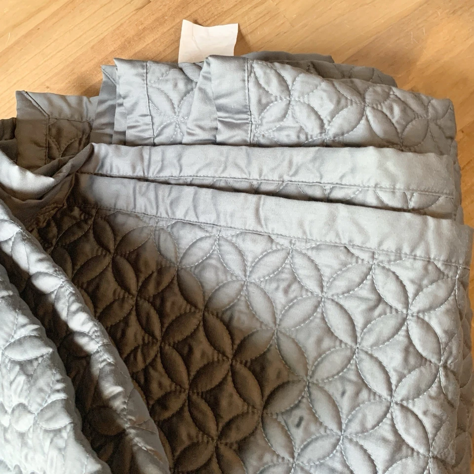 Manta Edredón Doble Acurrucado Golf Azul Meridiano Satén Algodón 400 Hilos Foto 3 de 4