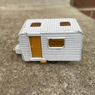 1977 LESNEY MATCHBOX Superfast No. 31 Caravan Camper White 1:64 England Vintage