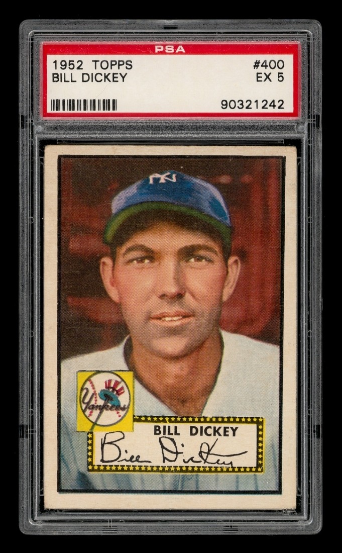 1952 Topps Set-Break #400 Bill Dickey PSA 5 EX