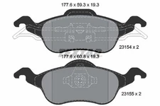 For Textar 2315402 Brake Pad Set, Disc Brake