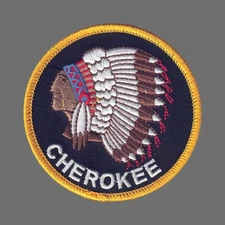 CHEROKEE Native American Patch - 7202