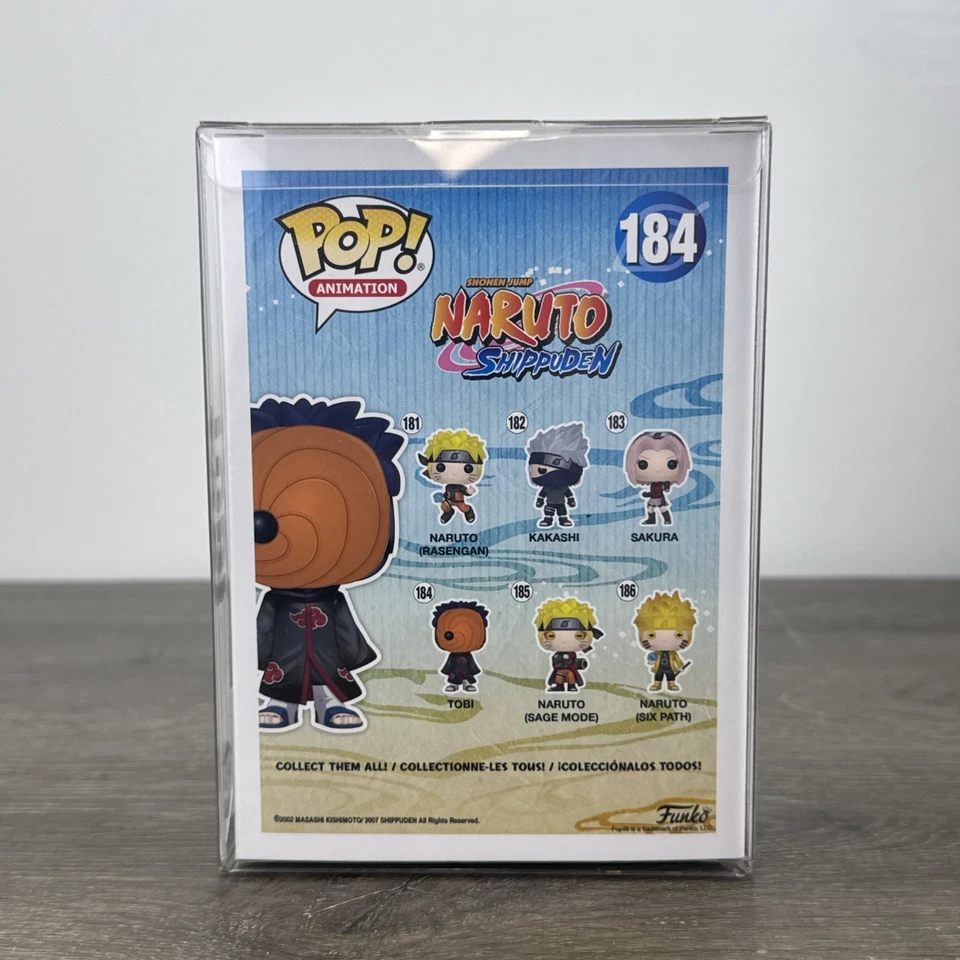 Naruto Shippuden No184 Tobi Pop! ВИНИЛ + ПОП ПРОТЕКТОР - Изображение 2 из 4
