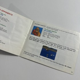 Punch-Out (Nintendo, NES) Cart, Manual & Sleeve - Tested