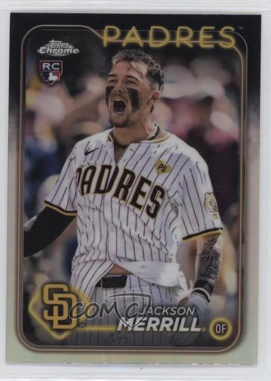 2024 Topps Chrome Update Image Variation SP Jackson Merrill #USC153 1a11
