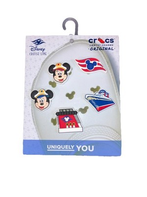 Disney Cruise Line DCL ピンバッジ New Disney Cruise Line Crocs Jibbitz Charms DCL Mickey Minnie