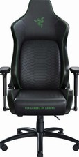 Iskur Razer Blackgreen Swivel Office Chair W Adjustable Armrests Wheels Iskur Razer Blackgreen Swivel Office Chair W Adjustable Armrests Wheels