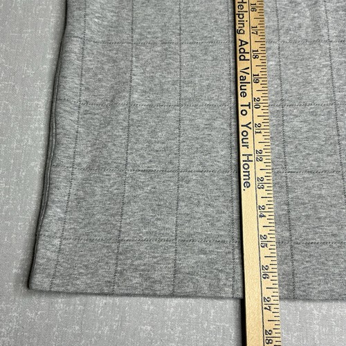 McArthur Golf Club Mens L 1/4 Zip Polo Ralph Lauren Golf Windowpane Plaid Gray - Picture 9 of 13